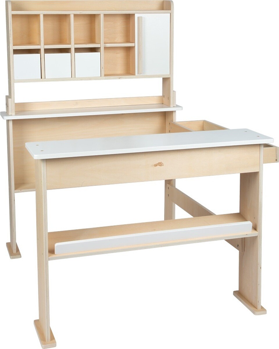 Ourbaby small foot Dřevěný prodejní stánek bílý