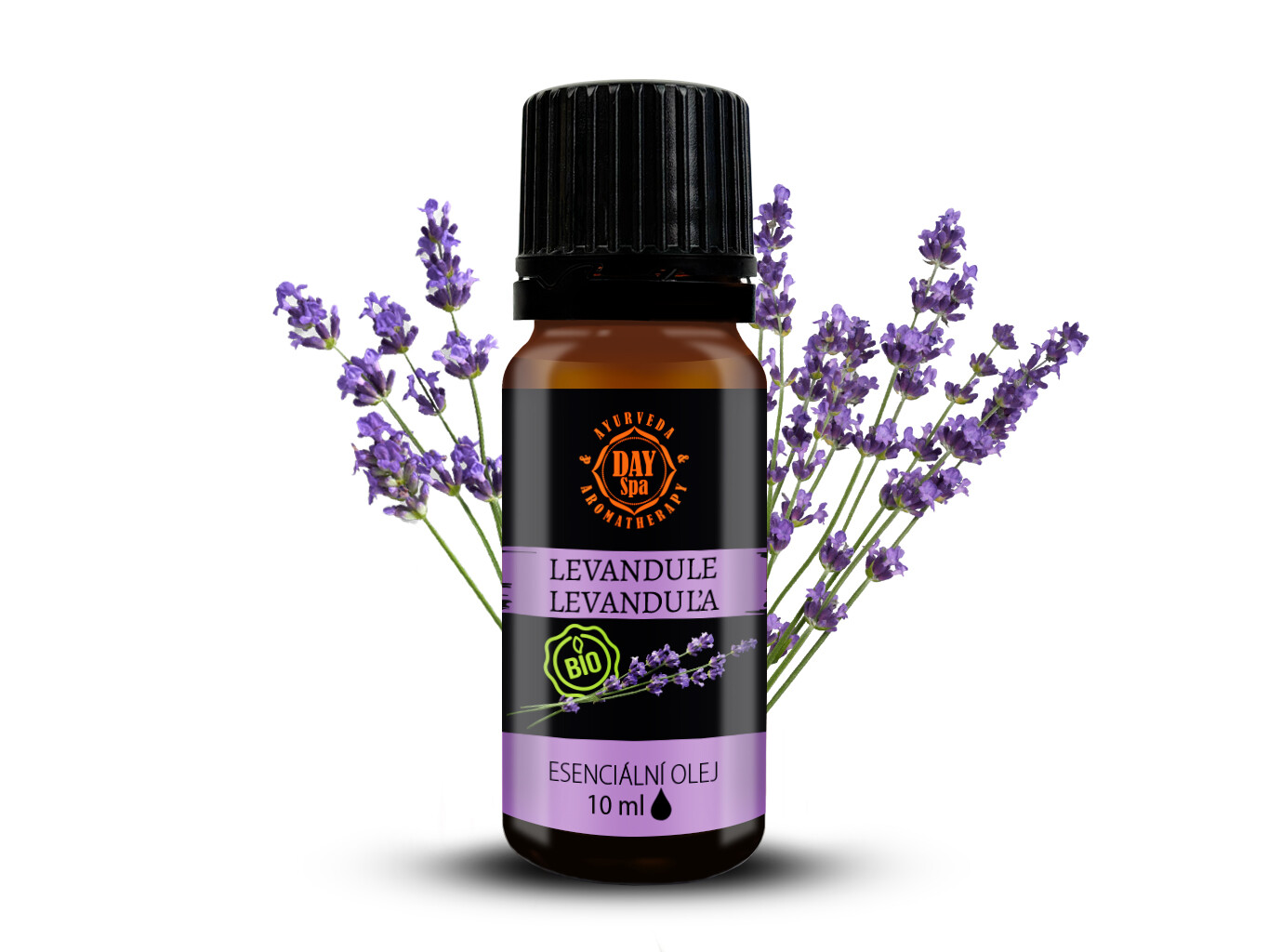 BIO 100% Esenciální olej Levandule, 10 ml