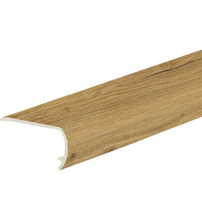 Schodový profil Canmore 1,2m, 1200x50x26 mm, hnědá, Egibi