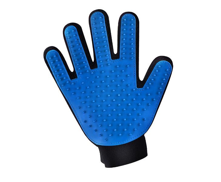 Vyčesávací rukavice na srst psy kočky gumové