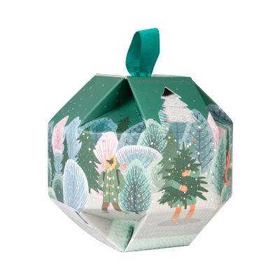 Vánoční sada: Ozdoba - Ponožky a svíčka Heart and Home Albi