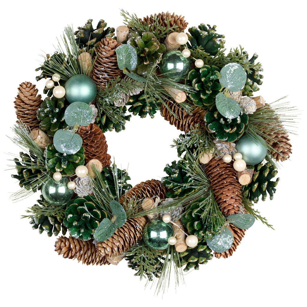 X-Mas VĚNEC NA DVEŘE 34 cm