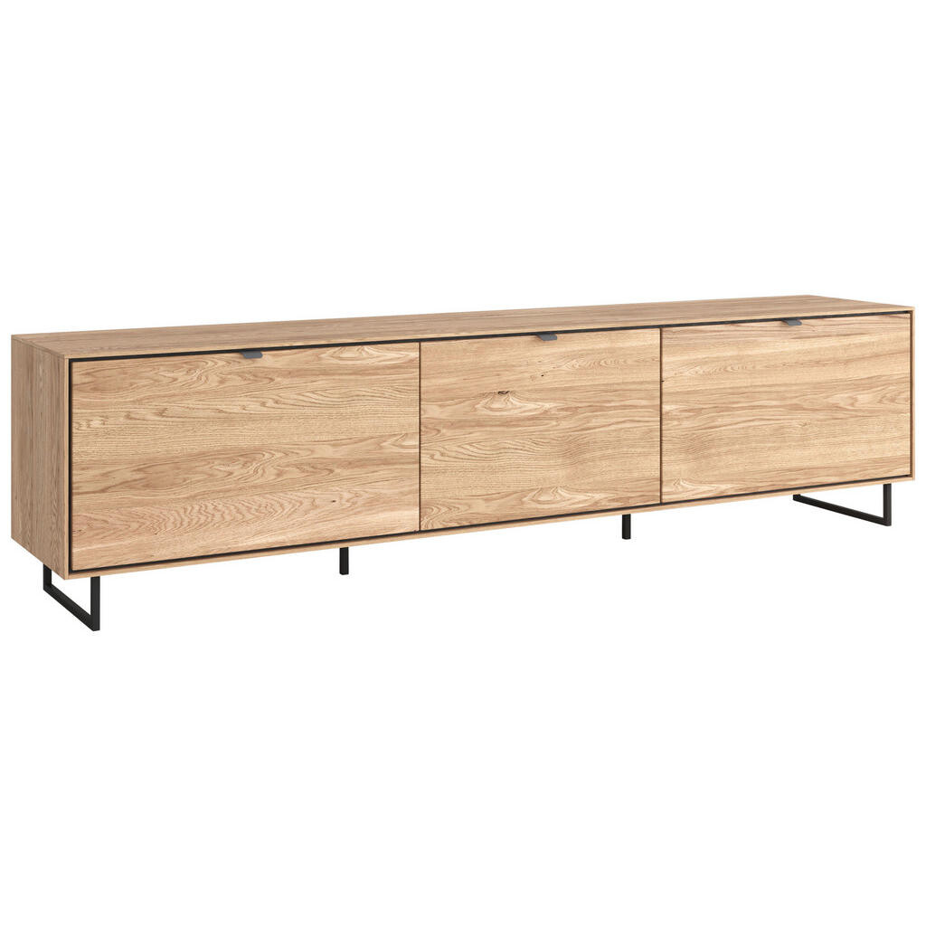 Livetastic NÍZKÁ KOMODA, dub, barvy dubu, 210,2/51/45,6 cm