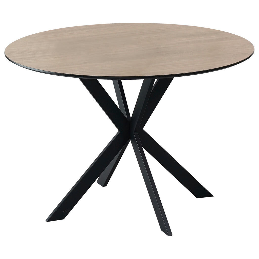 P & B JÍDELNÍ STŮL, barvy dubu, 110/75/110 cm