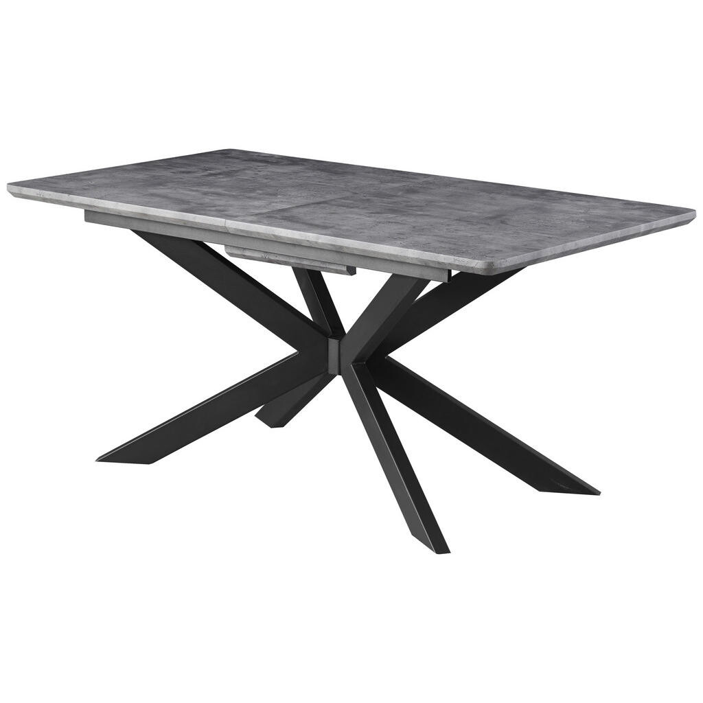 MID.YOU JÍDELNÍ STŮL, šedá, 160-200/76/90 cm
