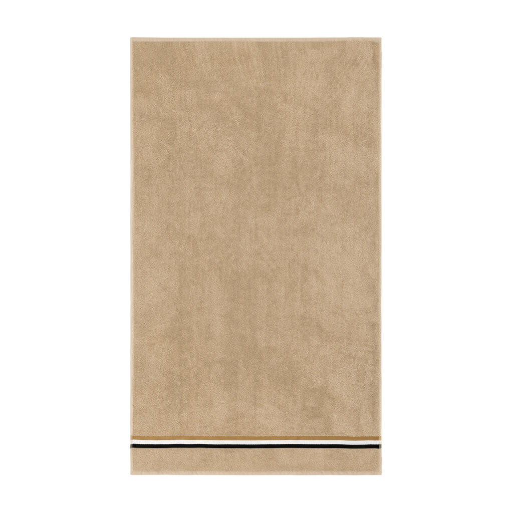 Hugo Boss RUČNÍK, 50/100 cm, světle hnědá