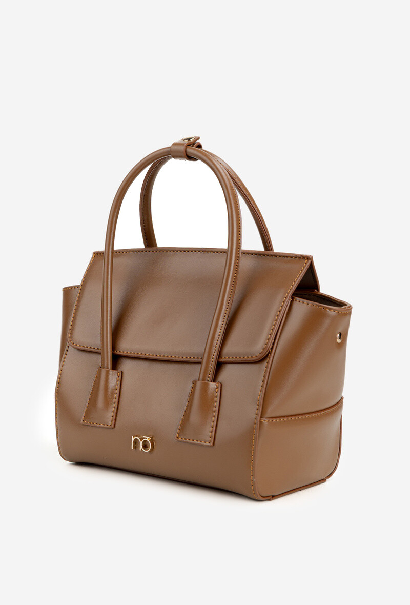 Malá kabelka Kufřík NOBO BAG5800-M17 světle hnědá
