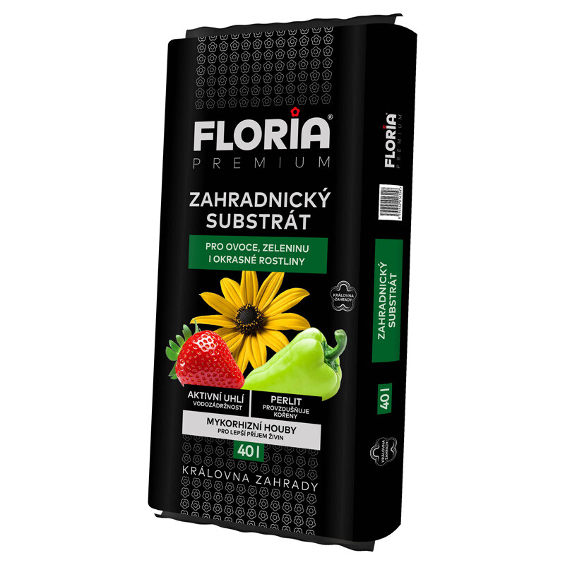 AGRO CS FLORIA PREMIUM Zahradnický substrát 40 l