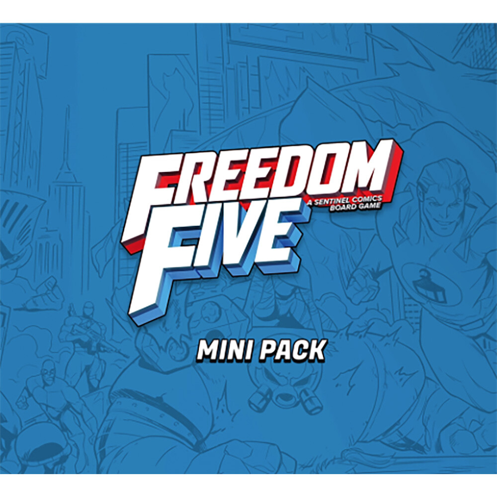 Arcane Wonders Freedom Five: Miniatures Pack Heroes Mastermind
