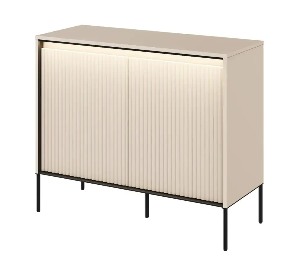 Casarredo Komoda 2D s LED IPOLIS - písková