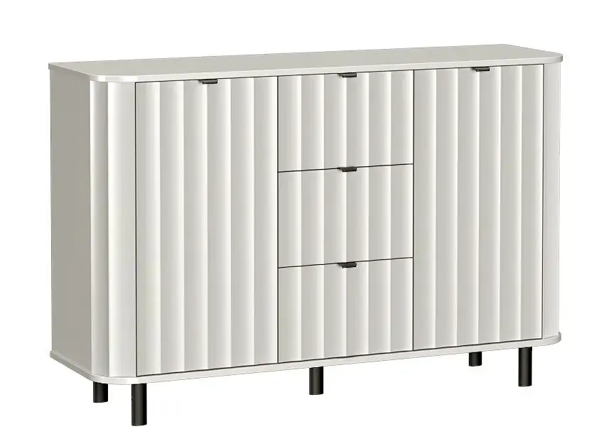 Casarredo Komoda 2D3S JOLY - alpská bílá