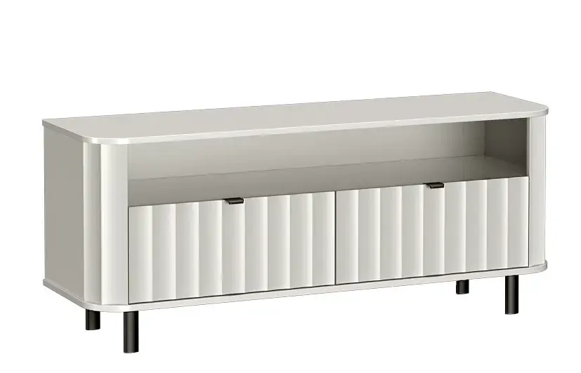 Casarredo Televizní stolek 2S JOLY - alpská bílá