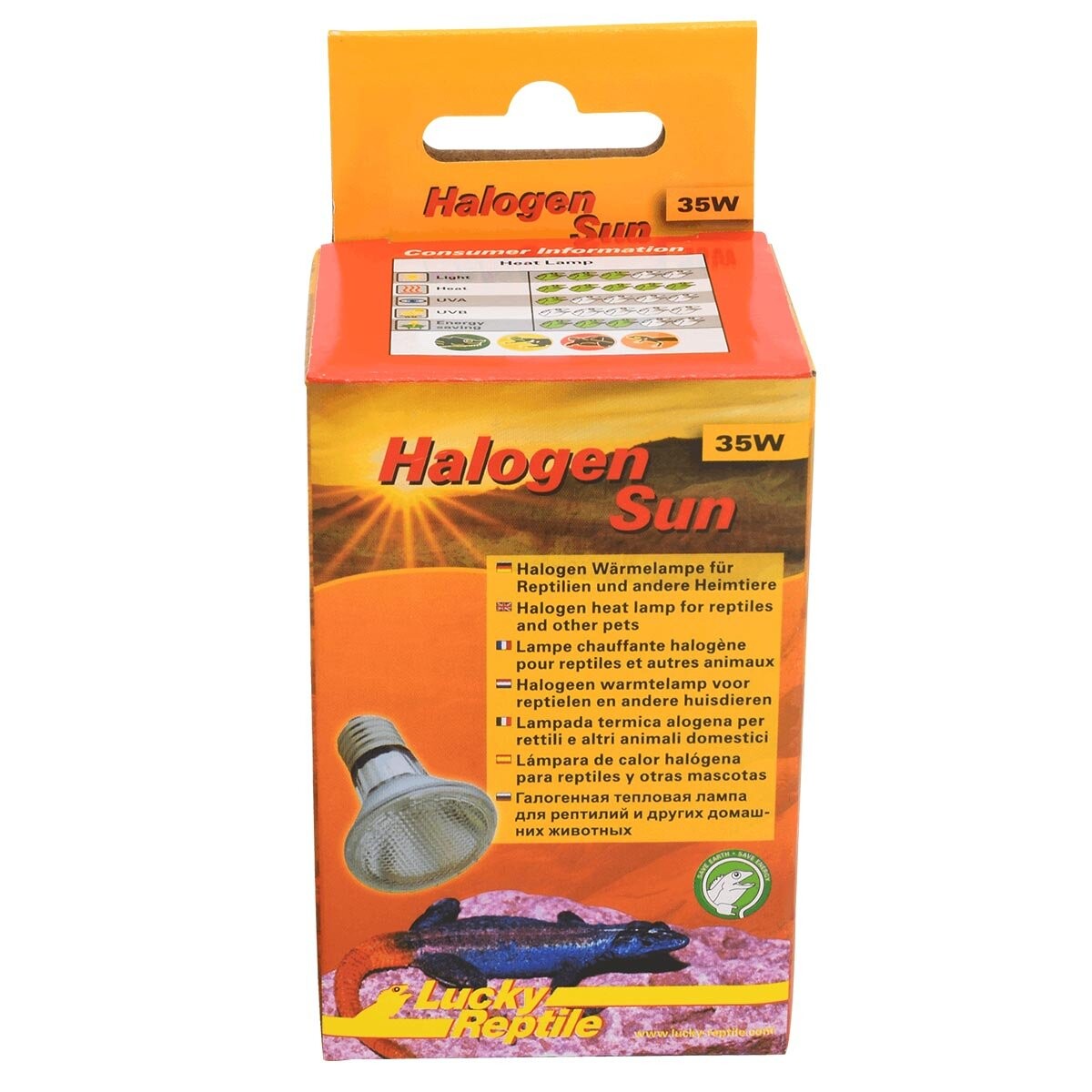 Lucky Reptile Halogen Sun E27 35 W