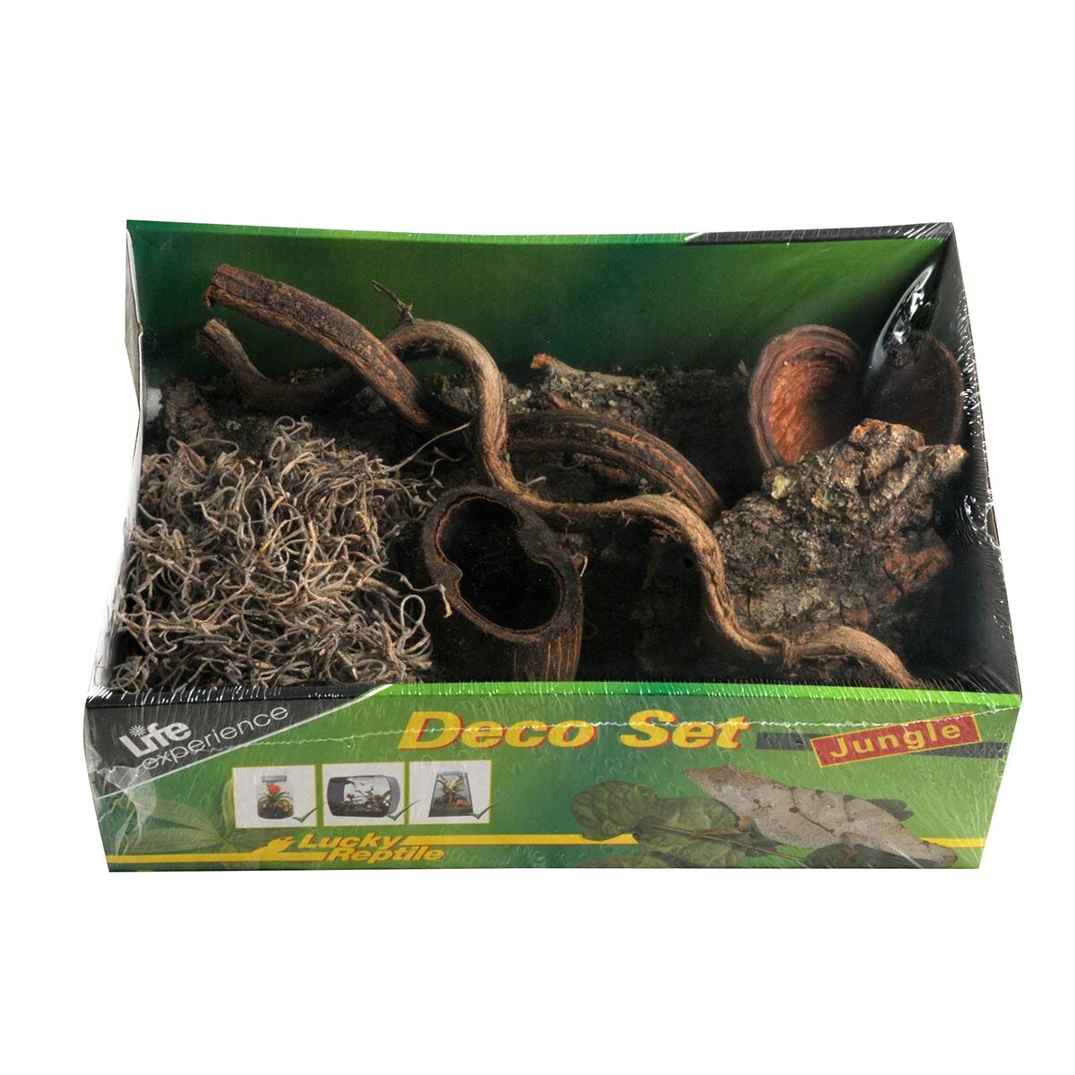 Lucky Reptile Life Experience Deco Set Jungle