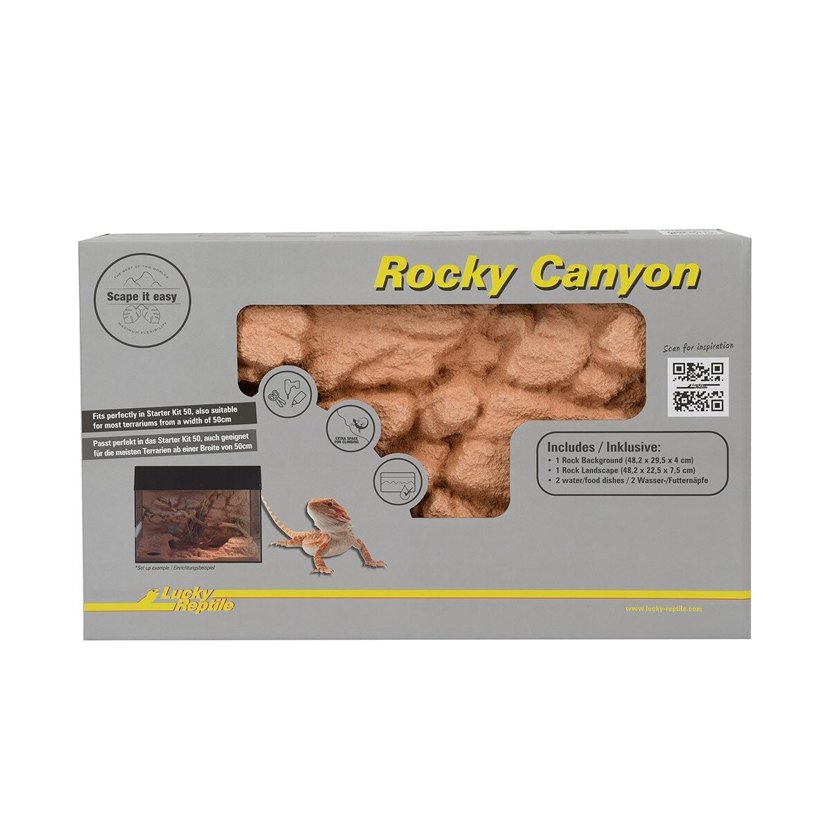 Lucky Reptile Rocky Canyon Outback Red 48x25x29 cm