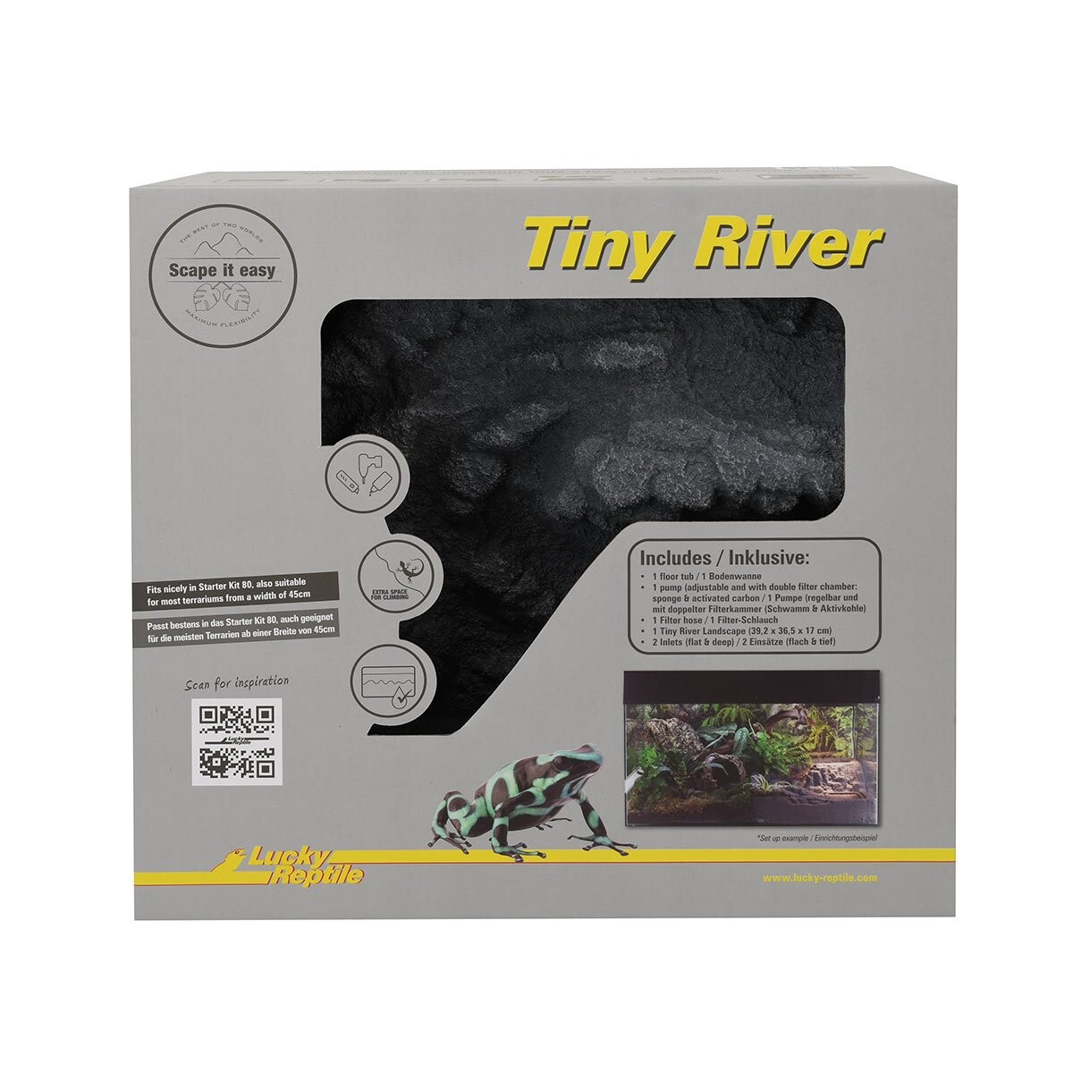 Lucky Reptile Tiny River 39,2x36,5x17 cm