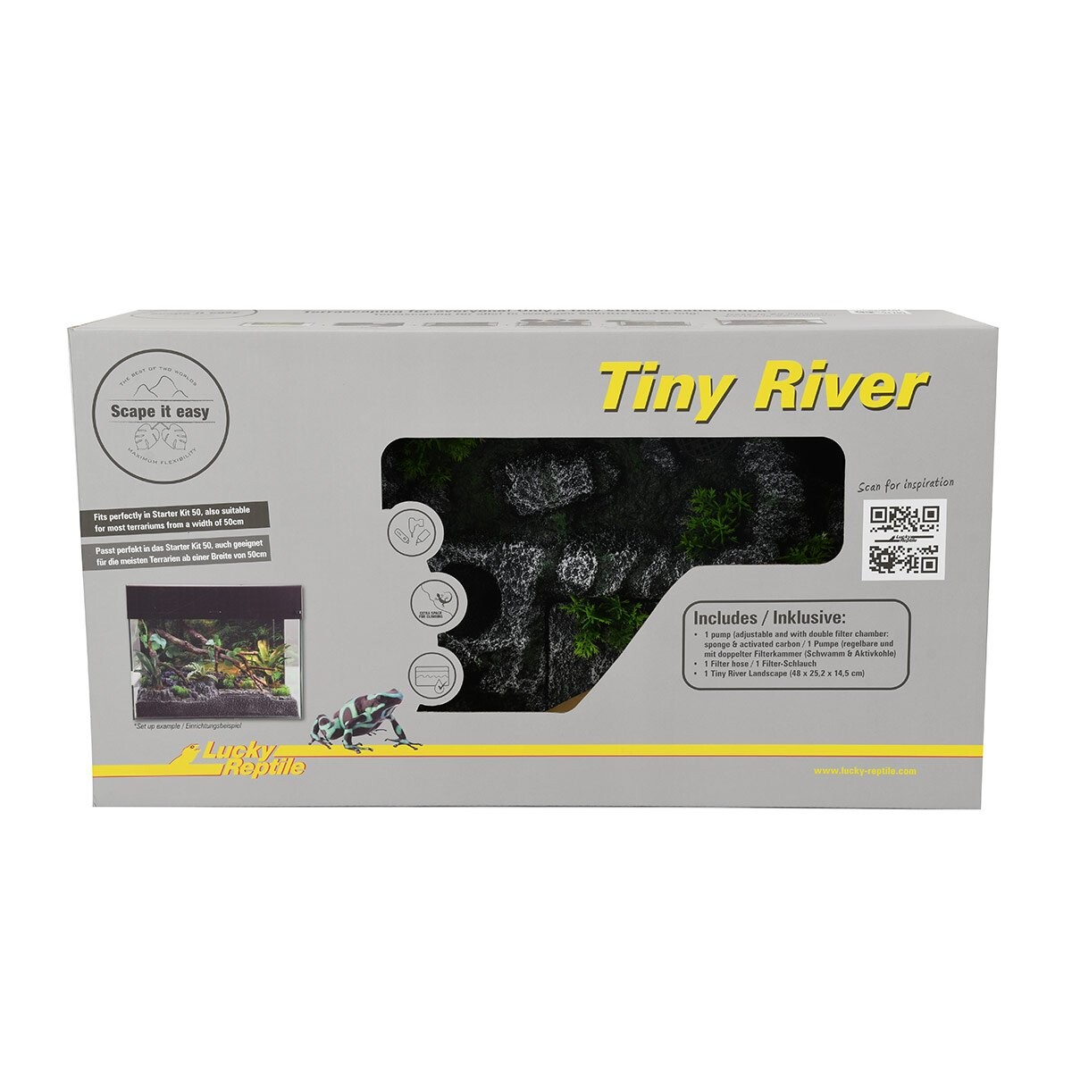 Lucky Reptile Tiny River 48x25,2x14,5 cm