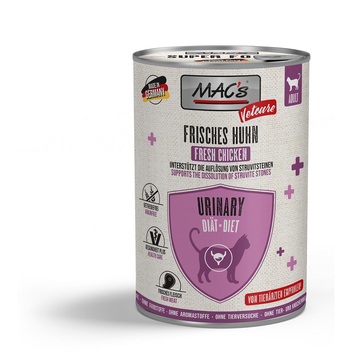 MAC's CAT Vetcare Urinary Kuře 6x400 g