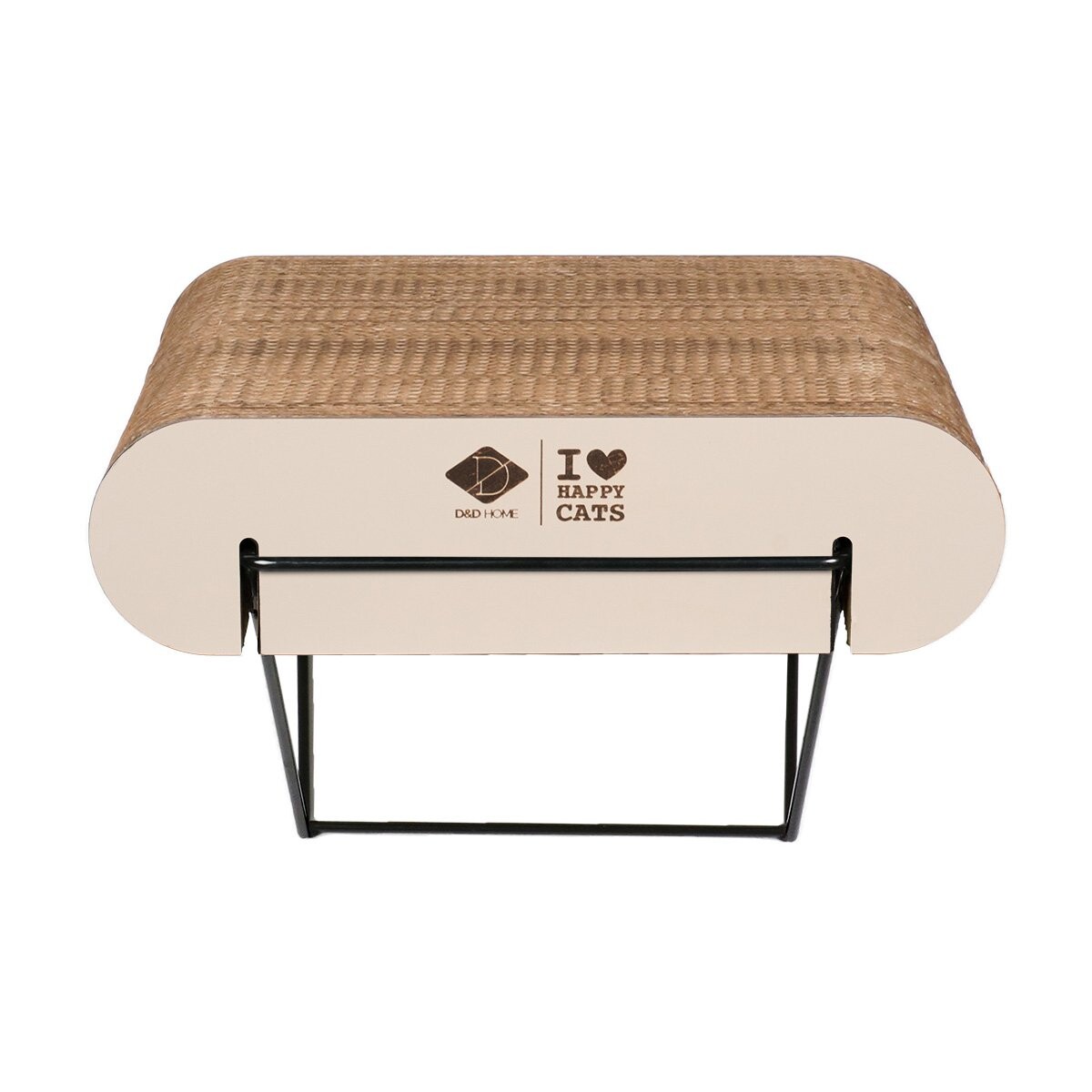 D&D Home DAVID nástěnná police z škrabacího kartonu 30 cm