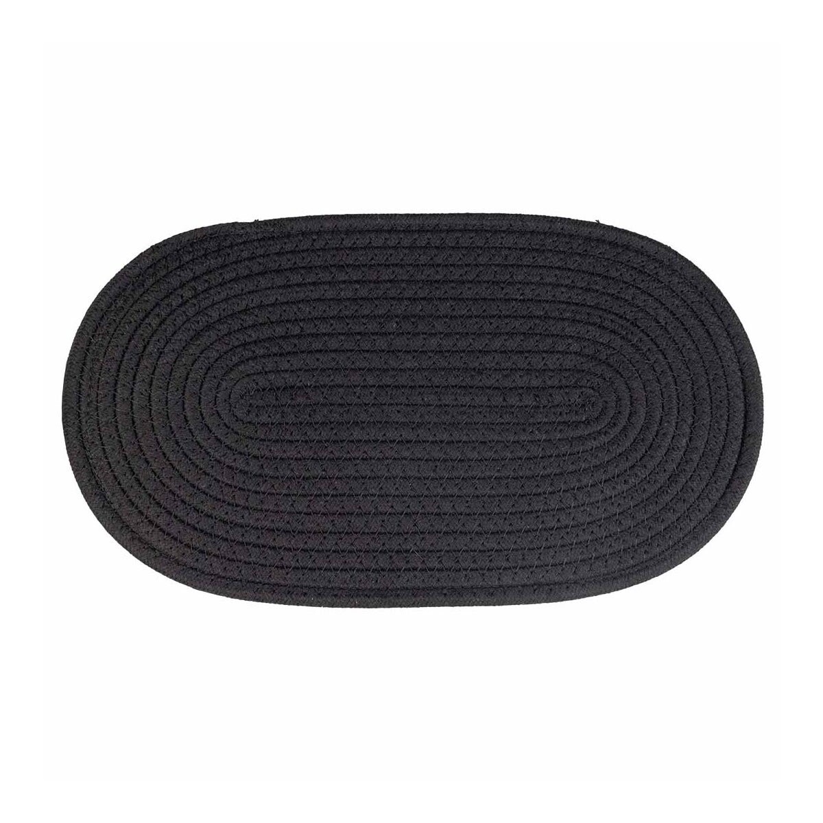 D&D Home Phil podložka pod misku černá 35 x 20 x 1 cm