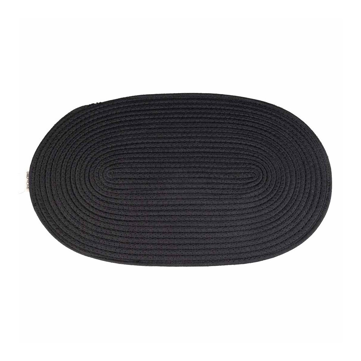 D&D Home Phil podložka pod misku černá 55 x 32 x 1 cm