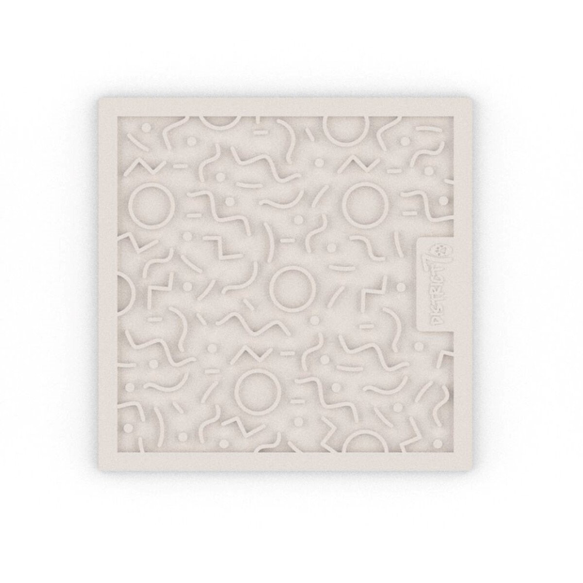 District 70 QUEST lízací podložka Merengue 20x20 cm