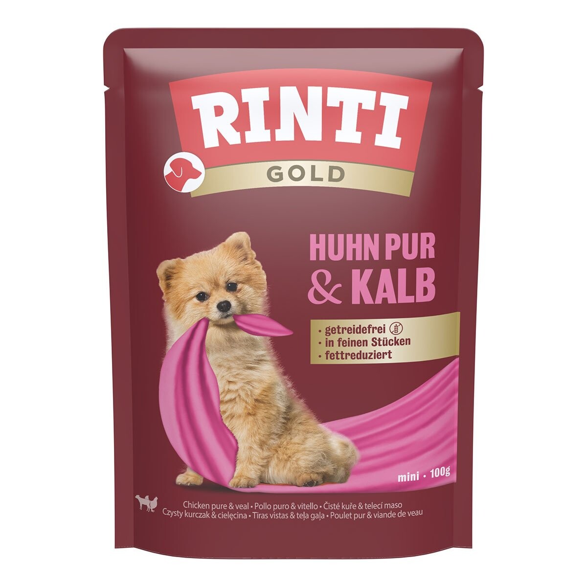 RINTI Gold Pouch telecí 100 g 10x100 g