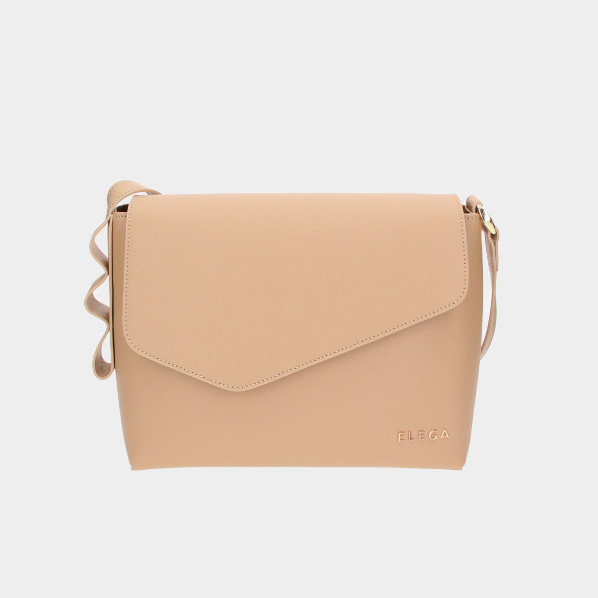 Crossbody kabelka Tři generace cappucino/zlato
