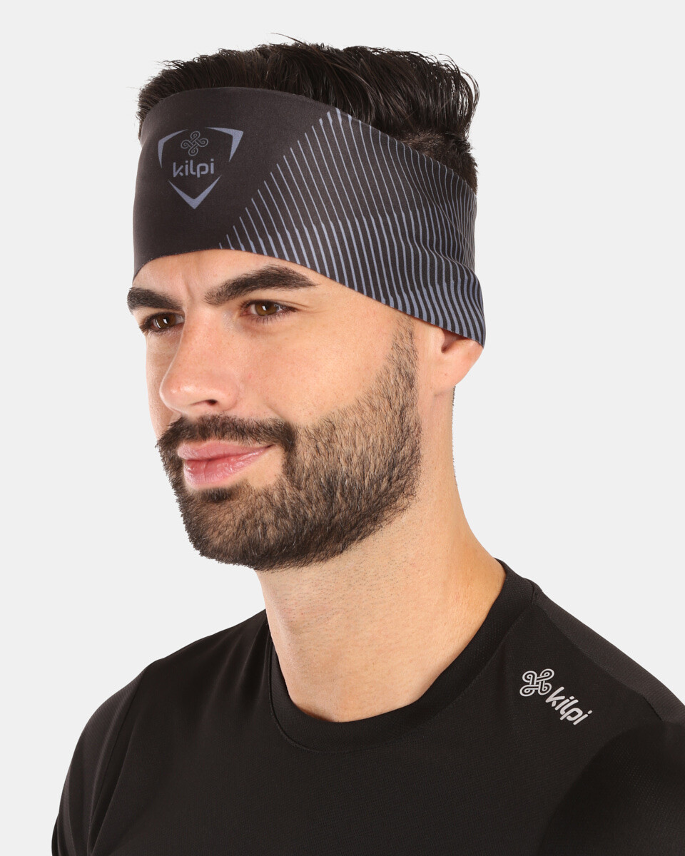 Unisex běžecká čelenka kilpi brillians-u černá uni