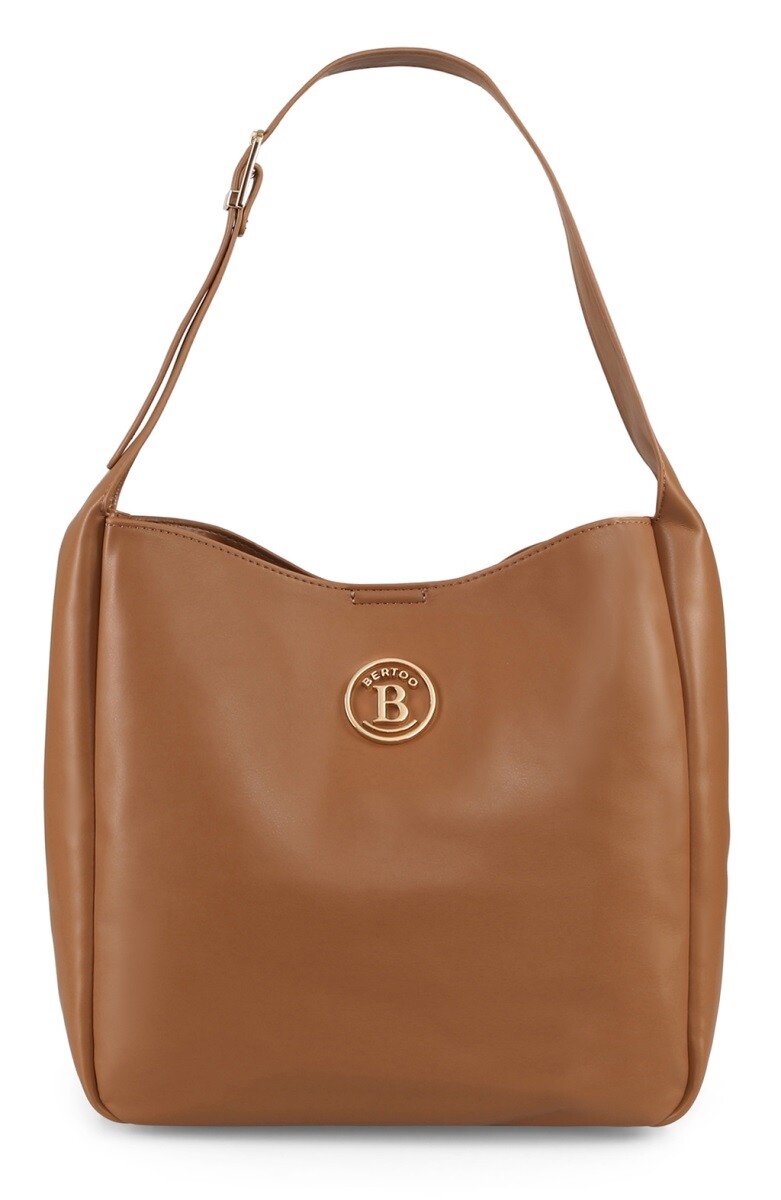 Dámská kabelka bertoo ella hnědá/zlatá uni