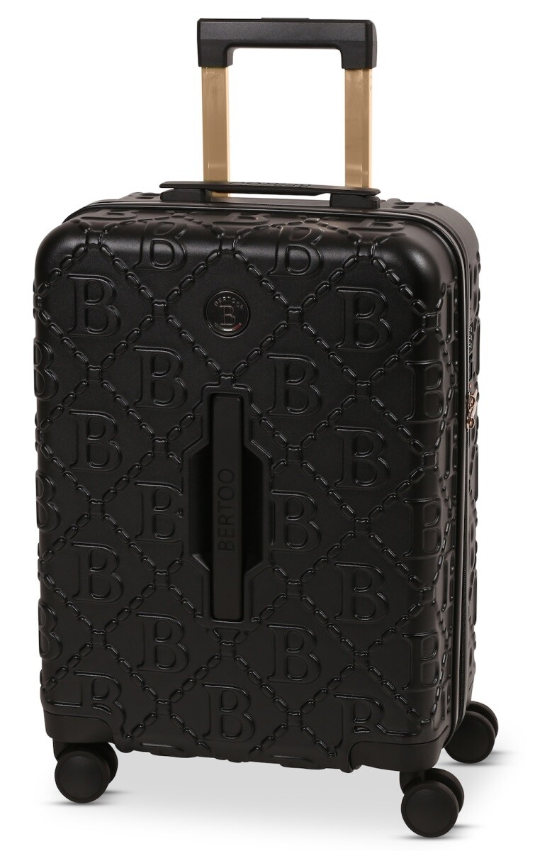 Kabinový kufr bertoo livorno - černá/zlatá m