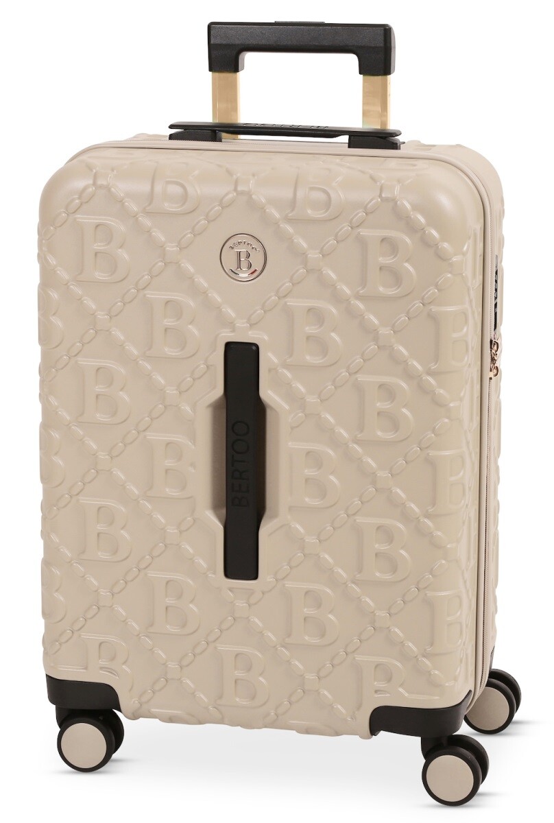 Kabinový kufr bertoo livorno - champagne m
