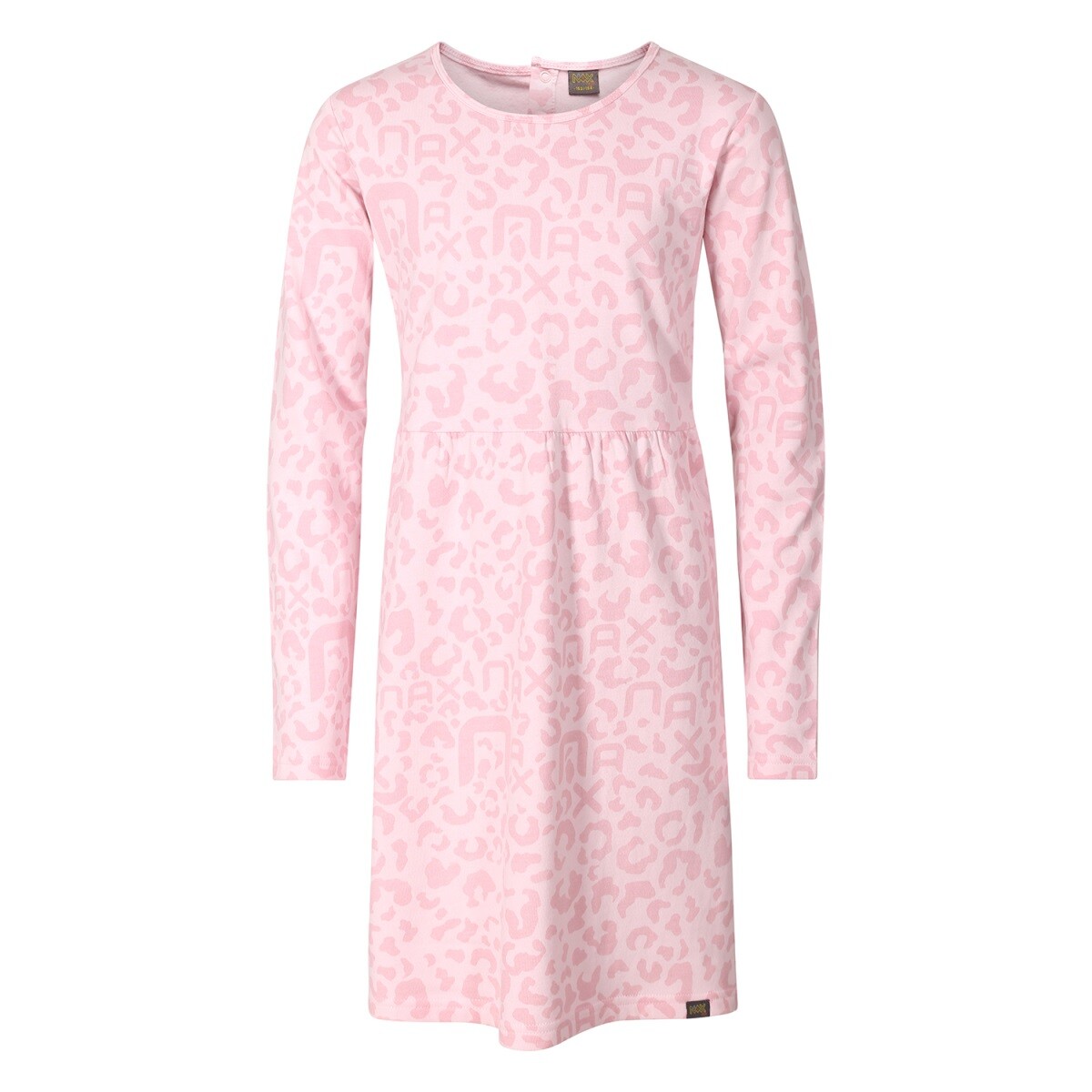 Dětské bavlněné šaty nax werto růžová 104-110