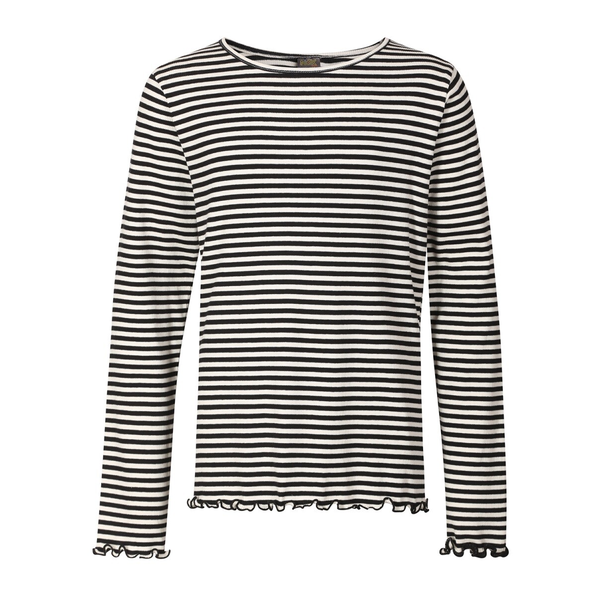 Dětské bavlněné triko nax odewo černá 104-110