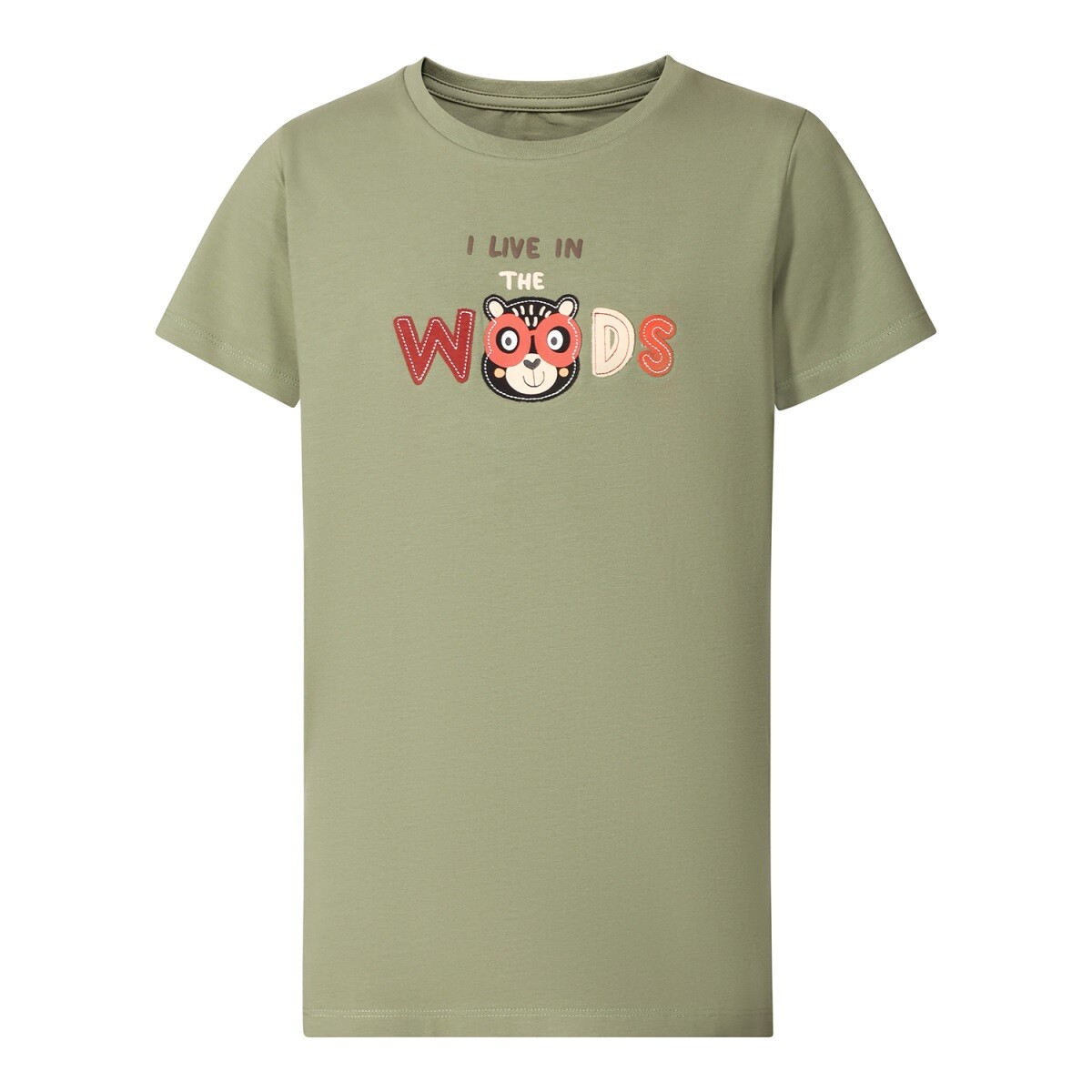 Dětské bavlněné triko nax wervo zelená 92-98