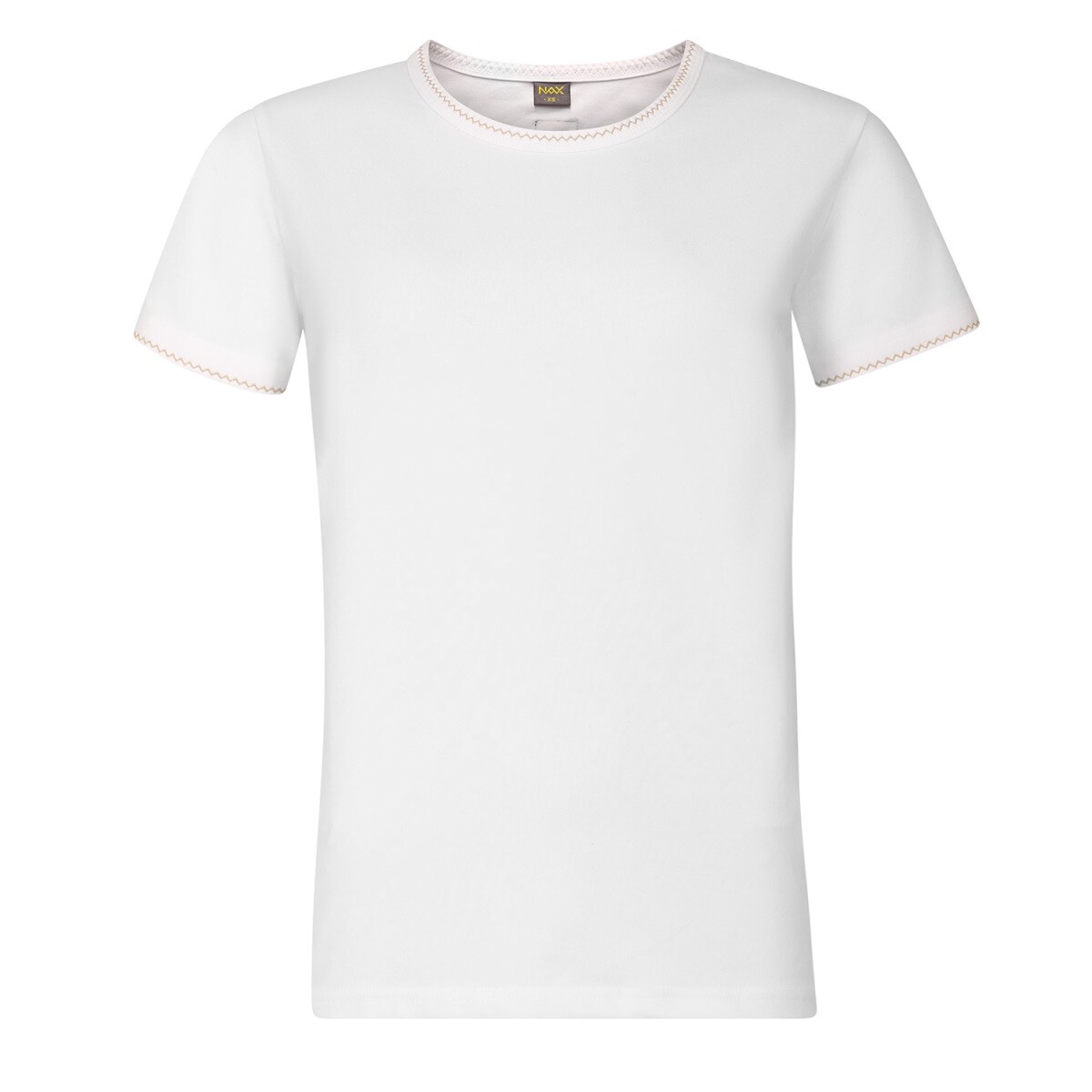 Dámské bavlněné triko nax qenqa bílá xs