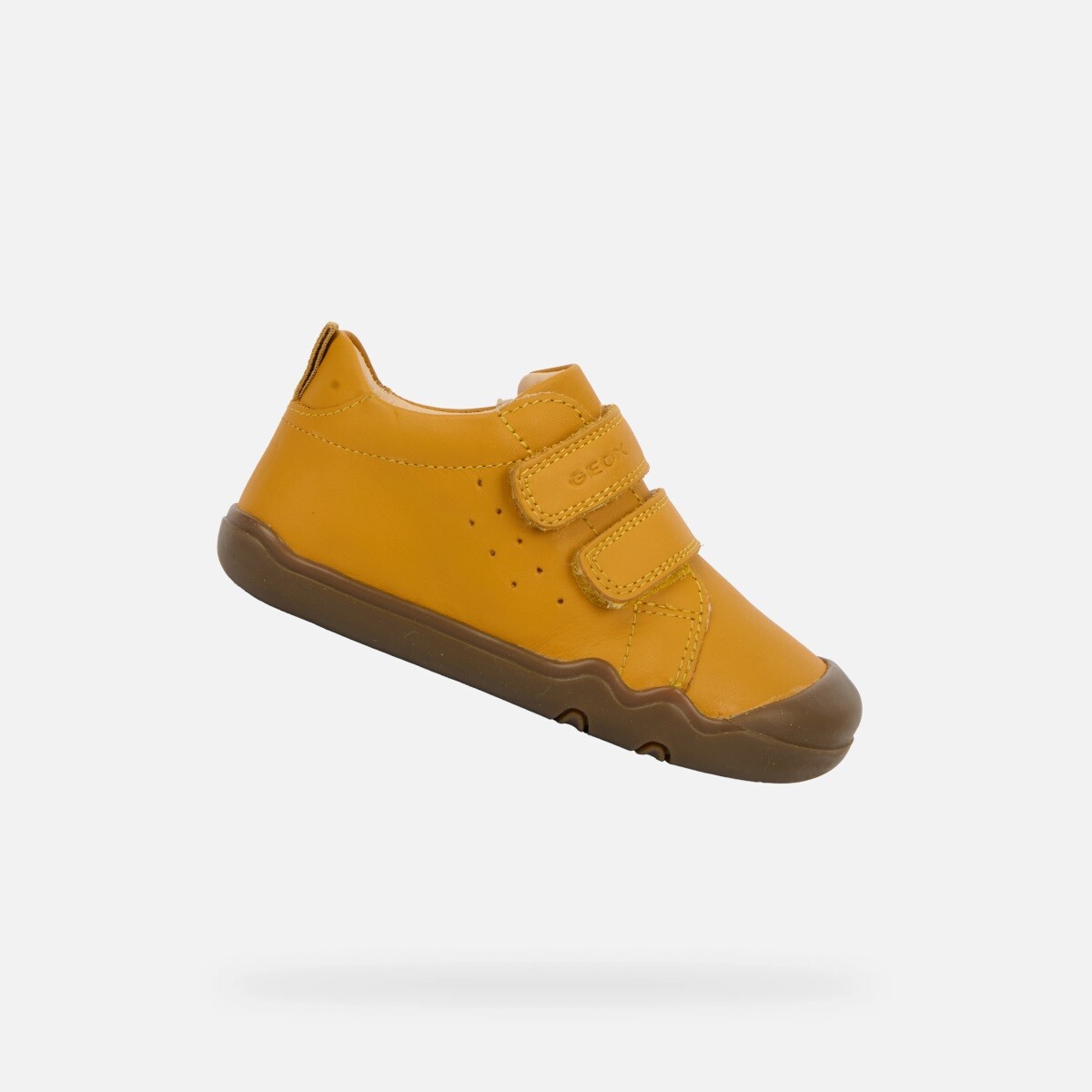 Chlapecké barefoot boty pro první krůčky geox steppieup žlutá 27