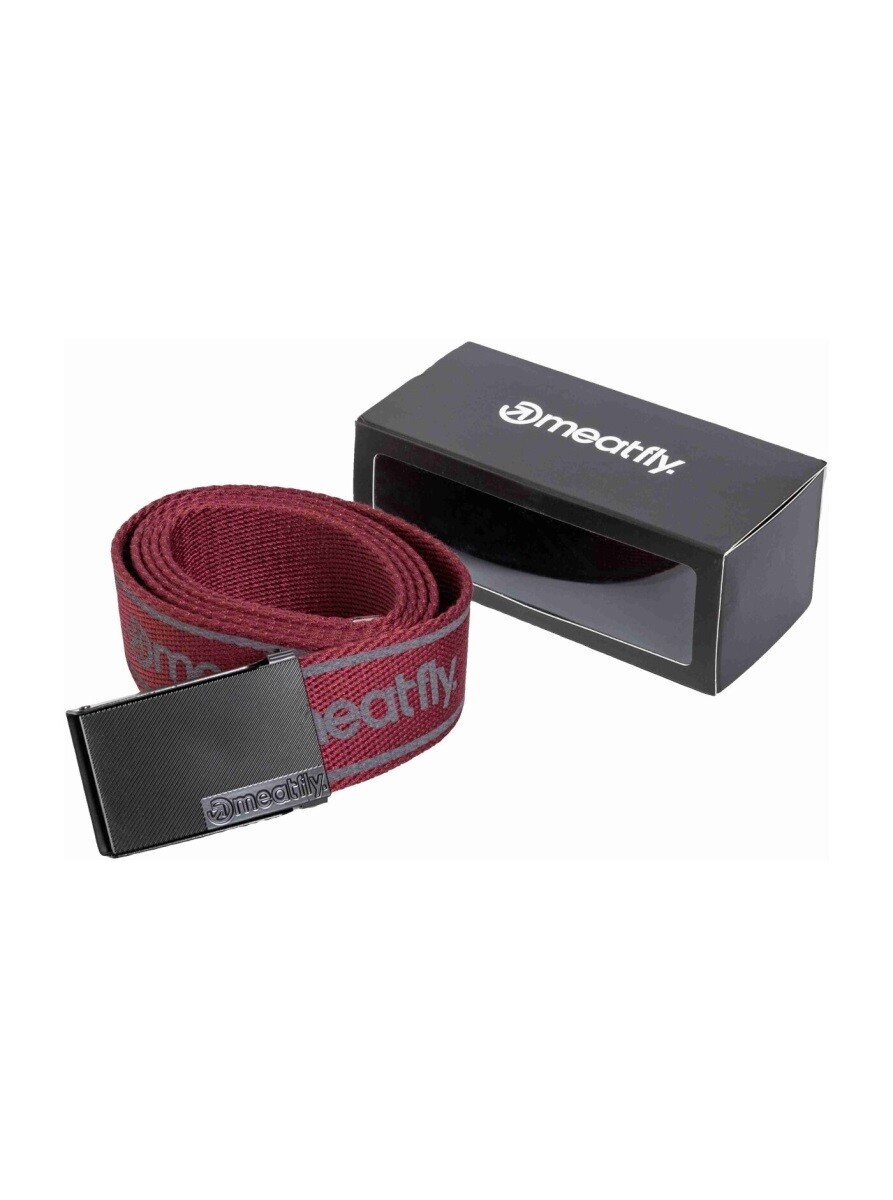 Pásek meatfly draco vínová/fialová one size