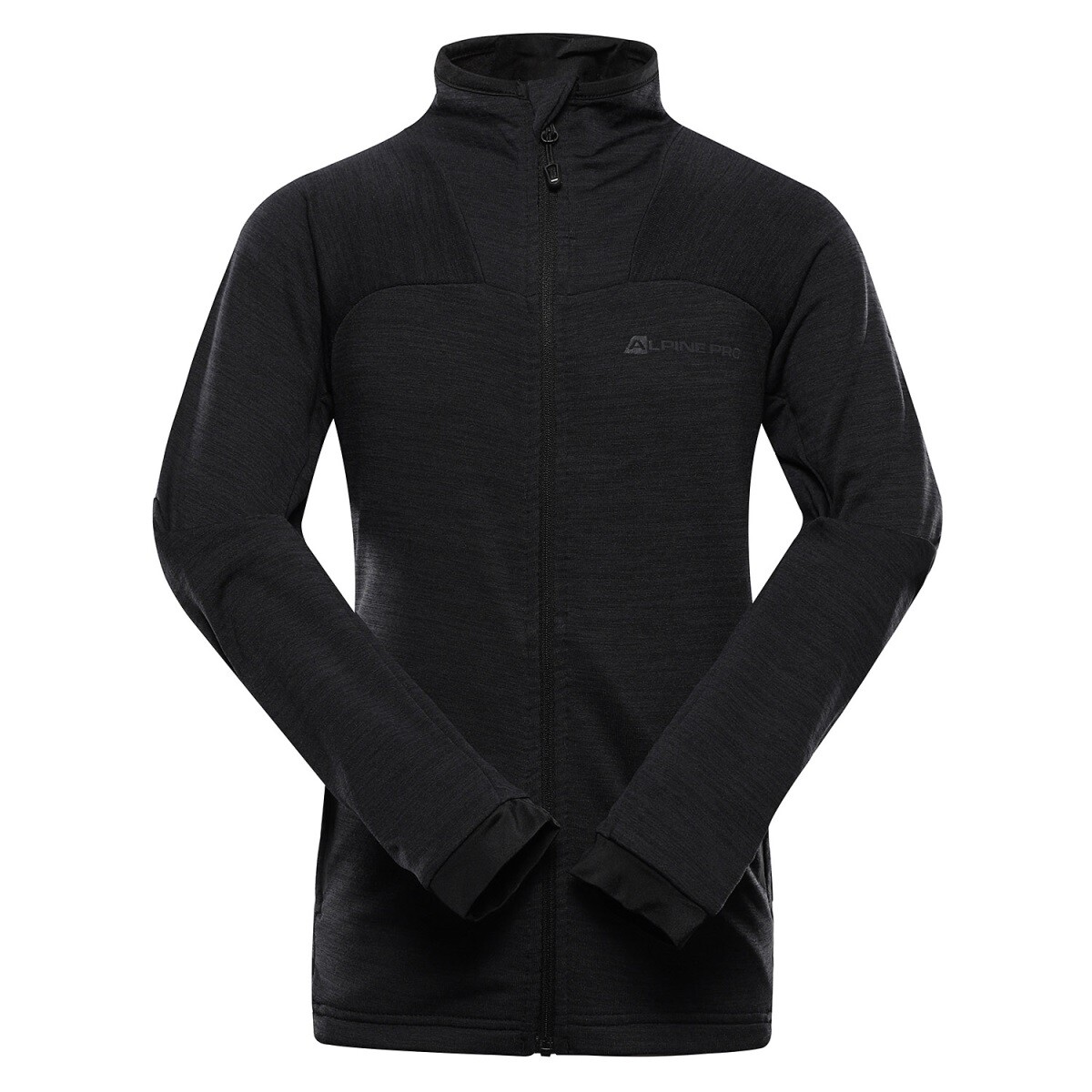 Dětská rychleschnoucí mikina alpine pro onneco 3 černá 128-134