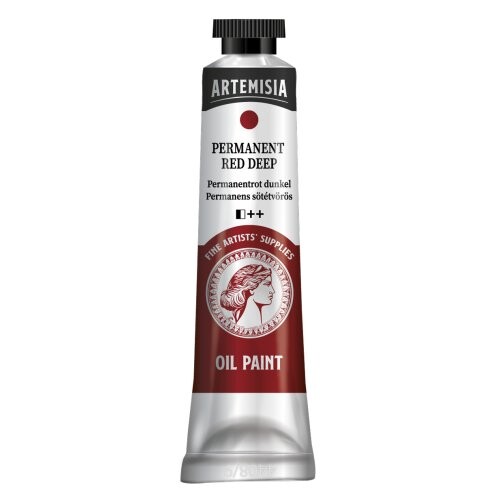 Olejová barva ARTEMISIA 20 ml permanent červená deep