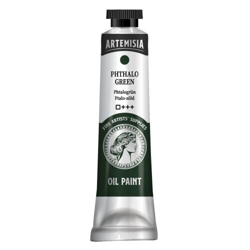 Olejová barva ARTEMISIA 20 ml phthalo zelená