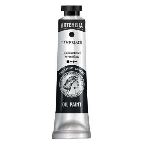 Olejová barva ARTEMISIA 20 ml lamp černá