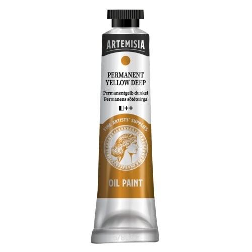 Olejová barva ARTEMISIA 20 ml permanent žlutá deep