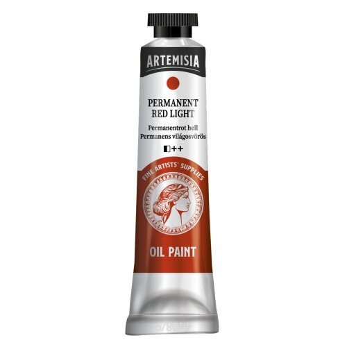 Olejová barva ARTEMISIA 20 ml permanent červená light