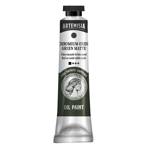 Olejová barva ARTEMISIA 20 ml chromium oxide zelená matte