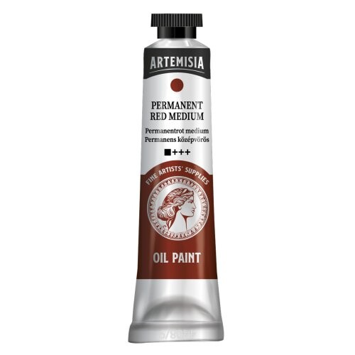 Olejová barva ARTEMISIA 20 ml permanent červená medium