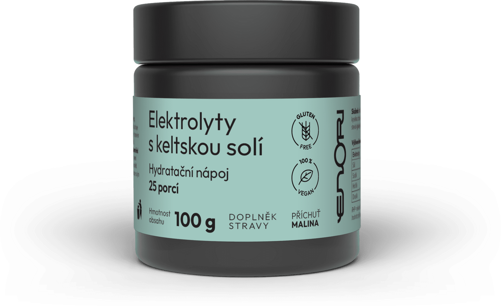 Enori Elektrolyty s keltskou solí, hydratační nápoj, 25 porcí