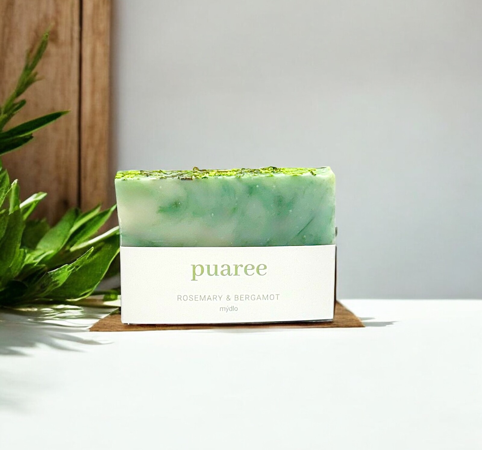 Puaree | Mýdlo | Rosemary & Bergamot Gramáž: 80g (149 Kč)