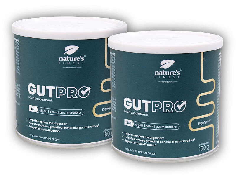 Nature's Finest 2x GutPro 150g digezyme