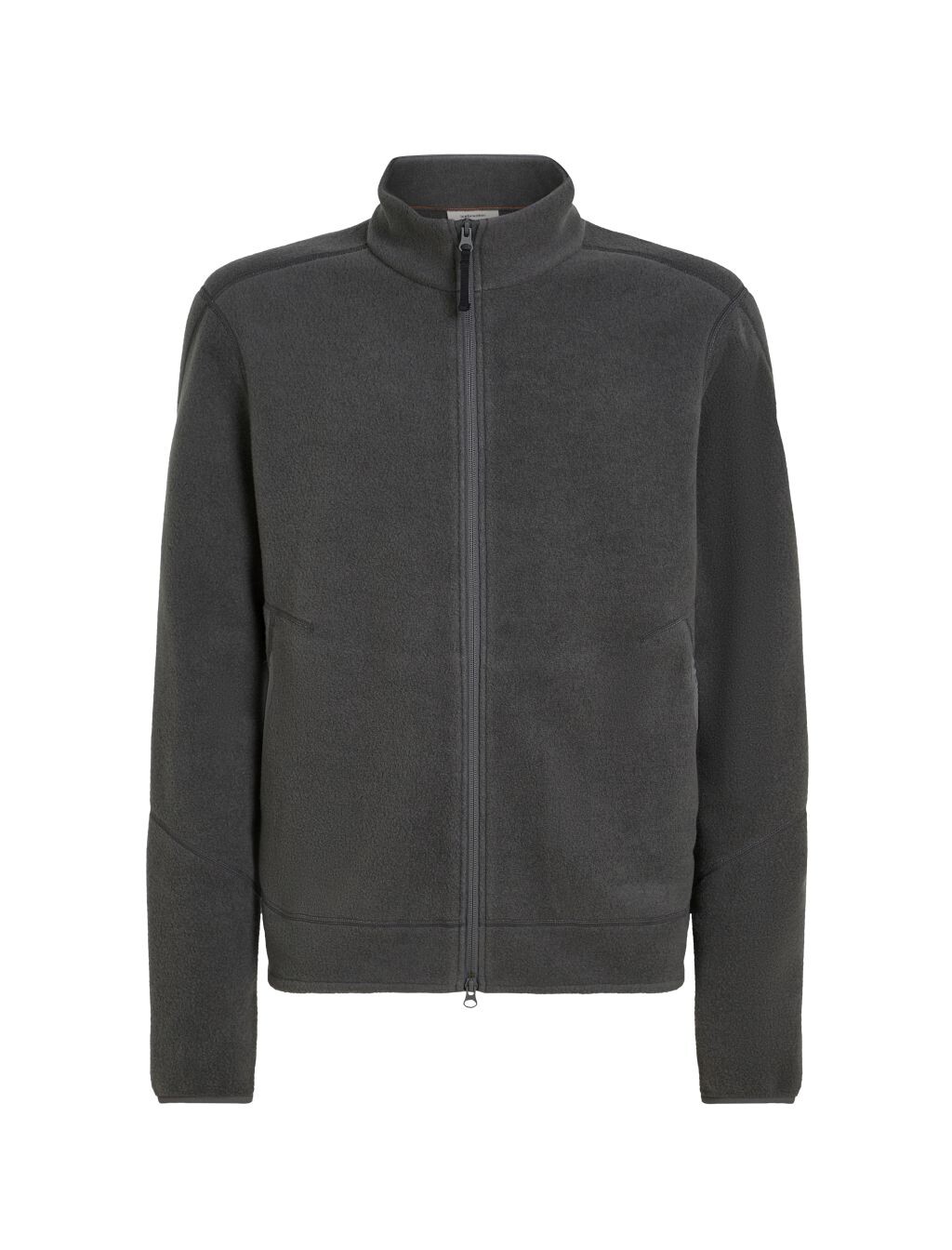 ICEBREAKER Mens 800 RF Class Pile LS Zip, Obsidian (vzorek) velikost: M